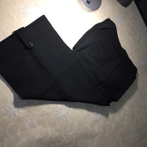 Express Wide Leg Crop Dress Up Pants